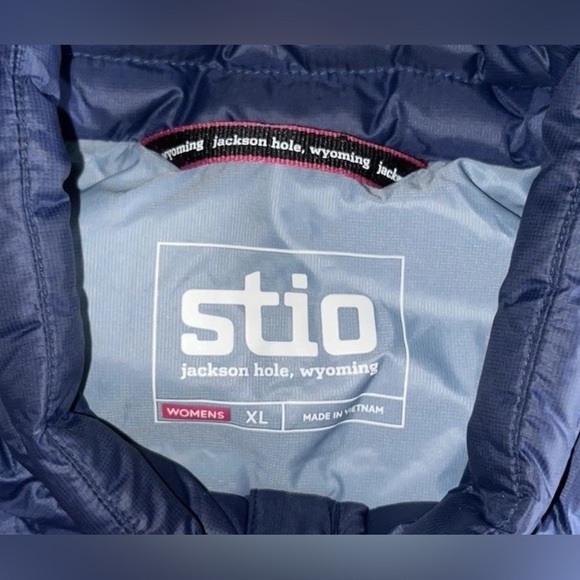 Stio Pinion Down Puffer Blue Vest - Picture 5 of 8